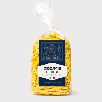 Rankų darbo citrininiai „Strozzapreti“ makaronai, 500 g